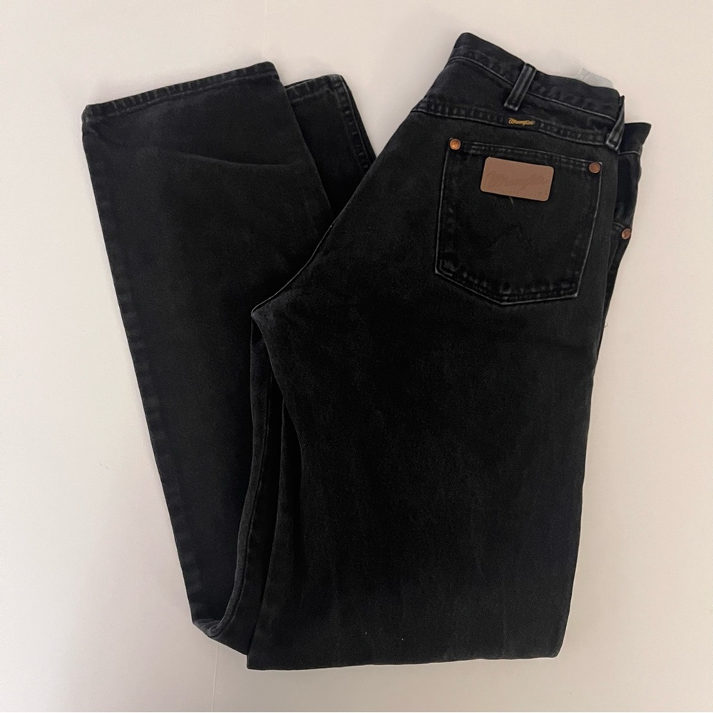 Wrangler 13MWZWK Cowboy Cut Original Fit Men's Jeans Faded Black 33x36